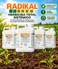Lot de 4 Radikal Green – Herbicide systémique – 4 x 5 L – 20 L au total
