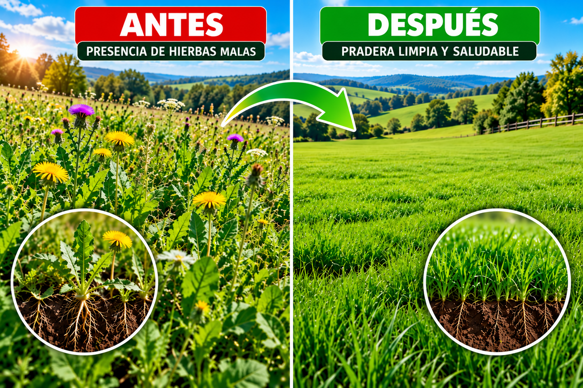 Désherbant Radikal 2x5L Herbicide tous jardins