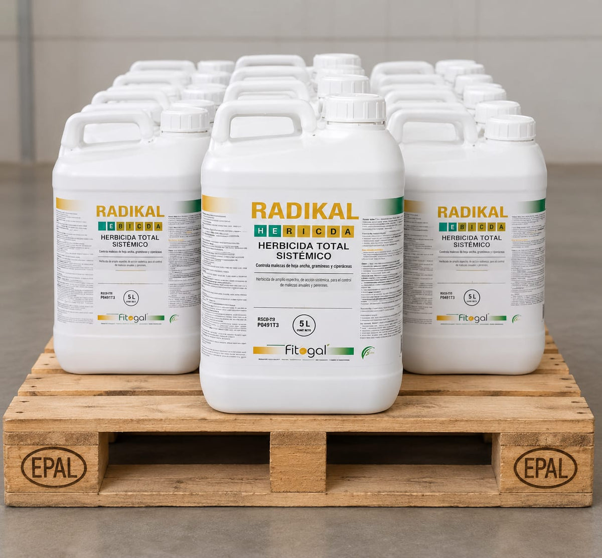 Désherbant Radikal 2x5L Herbicide tous jardins