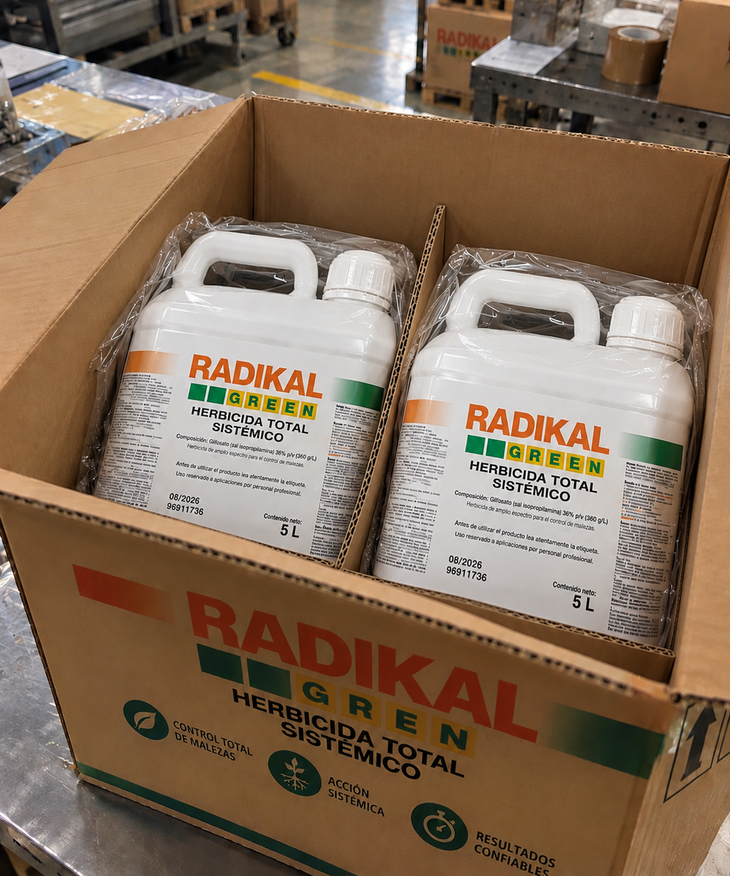 Désherbant Radikal 2x5L Herbicide tous jardins