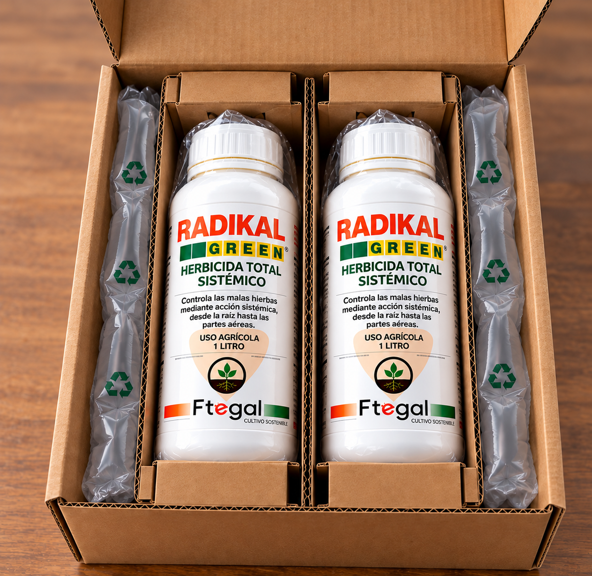 Radikal Green – Herbicide systémique – Lot de 2 flacons