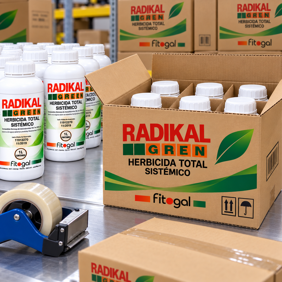 Radikal Désherbant Herbicide systémique 6X 1 L