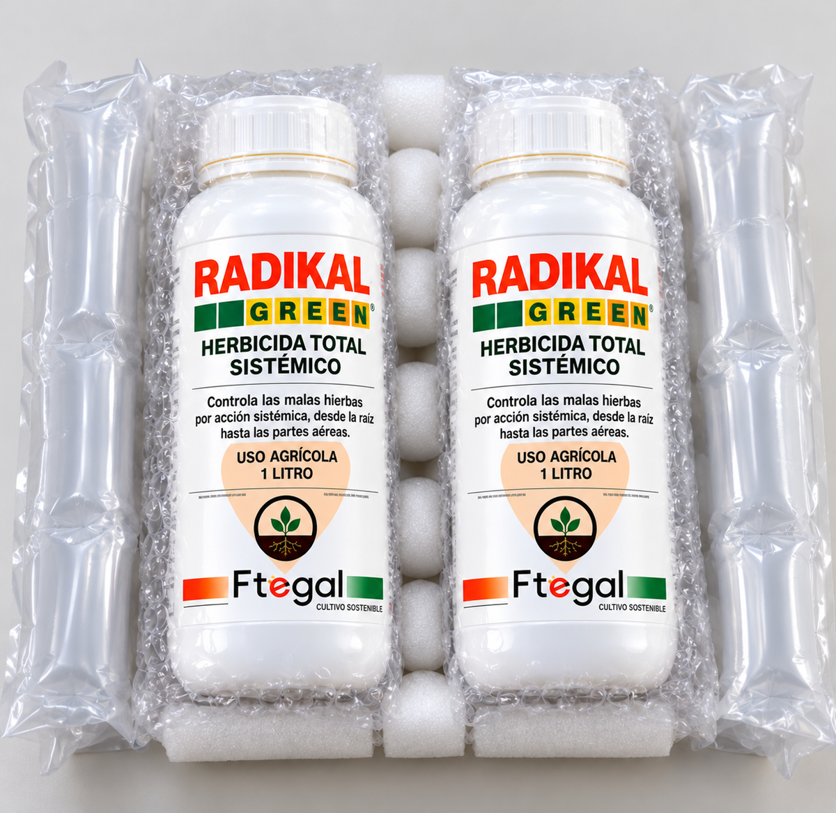 Radikal Green – Herbicide systémique – Lot de 2 flacons