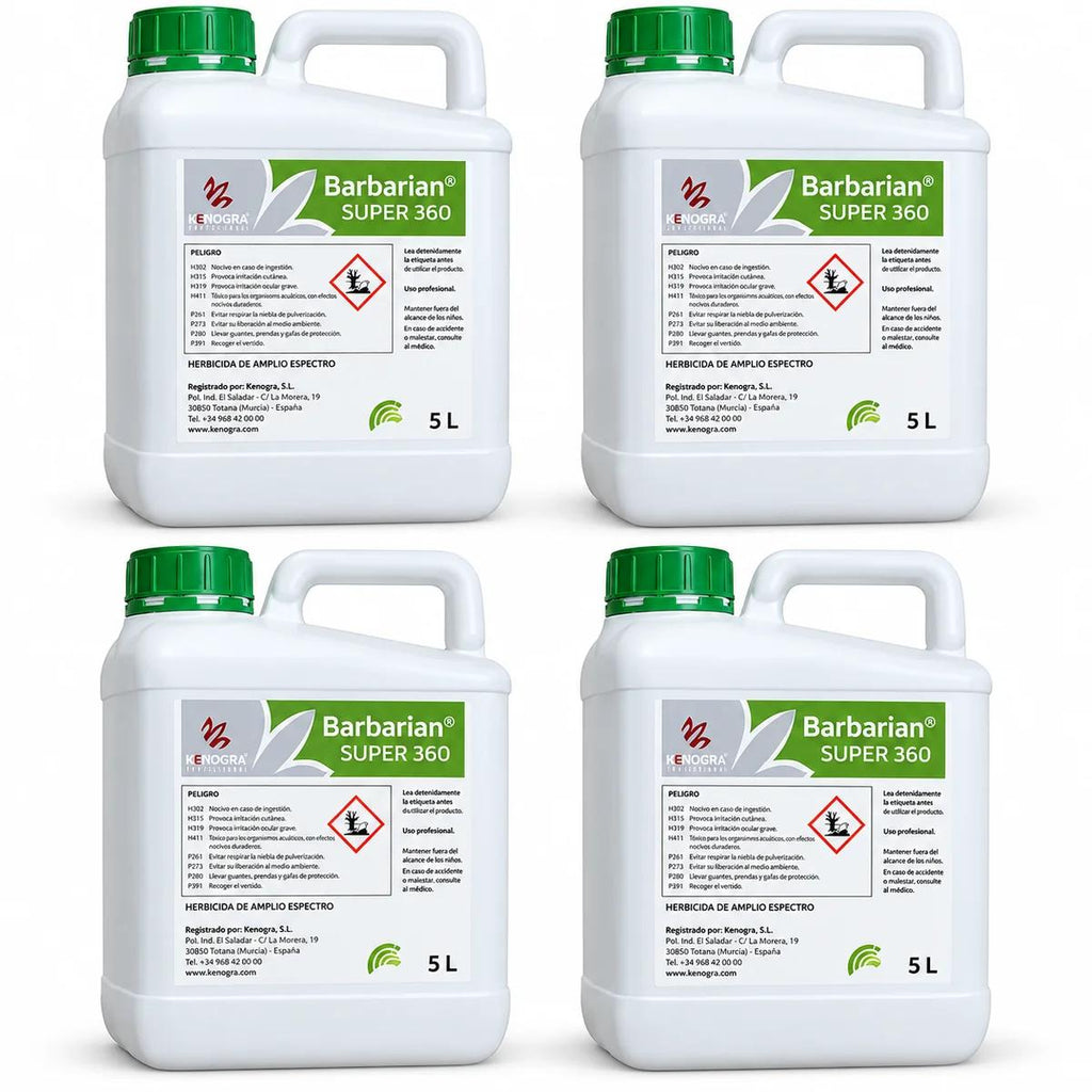 Barbarian Super 360 Herbicide systémique – 4 × 5 L (20 L)