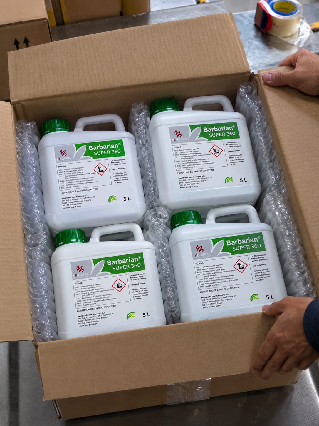 Barbarian Super 360 Herbicide systémique – 4 × 5 L (20 L)